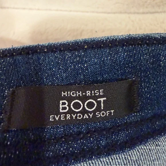 White House Black Market Dark Blue Flare Jeans